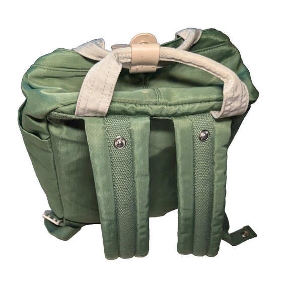 Himawari Womens Back Pack With Organizing Pockets & Adjustable Straps, Grn/Ora - Picture 3 of 7